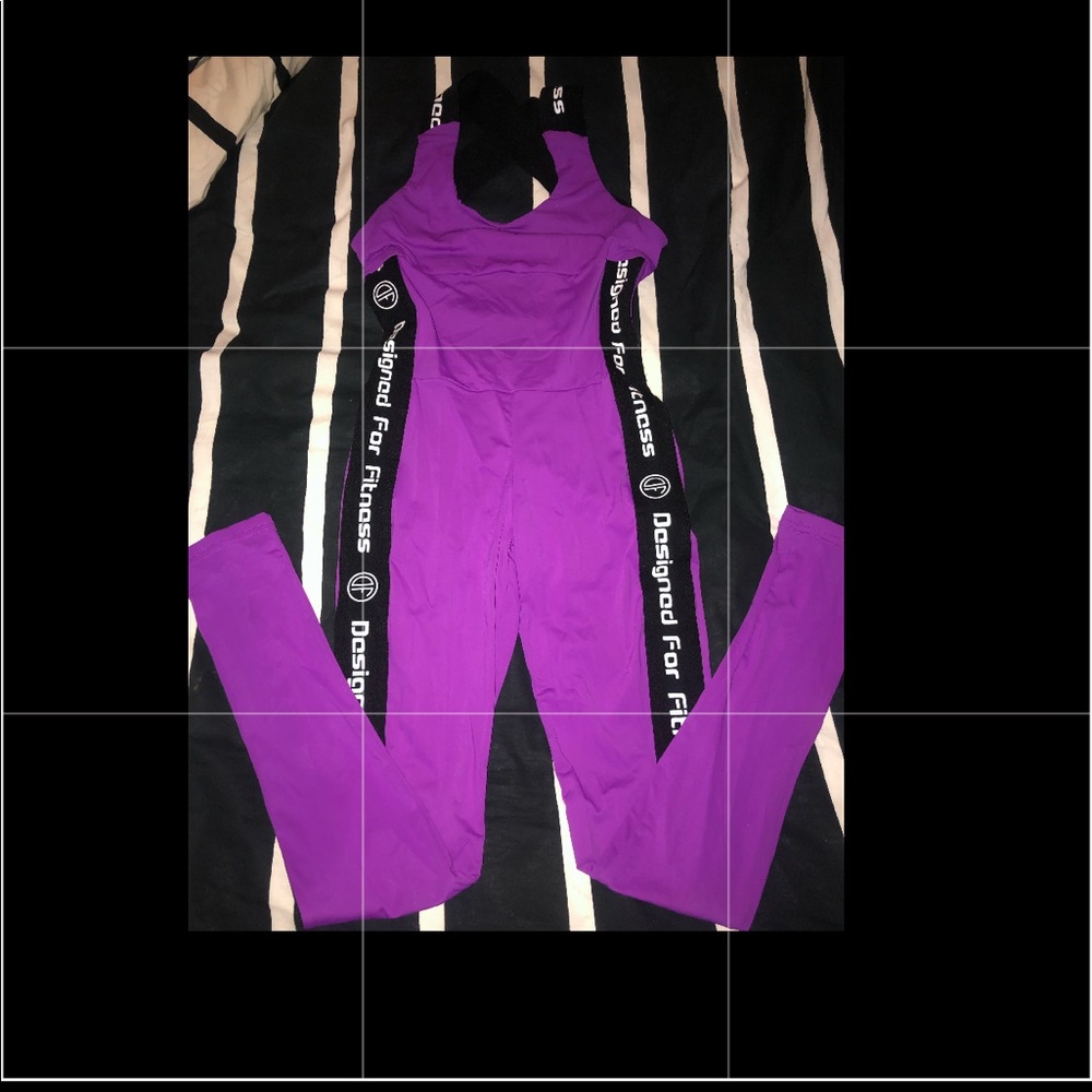 Designed for fitness jumpsuit